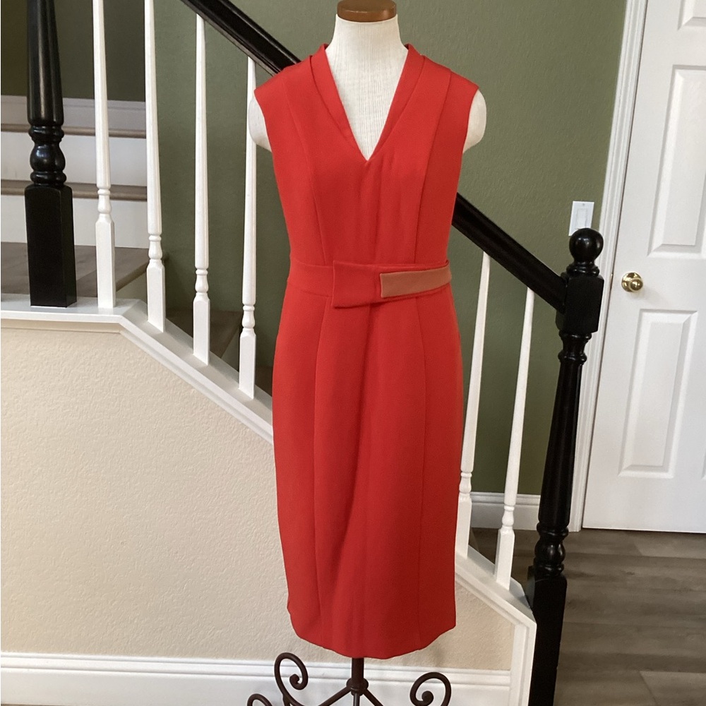 New Eva Mendes Elegant  Sleeveless Dress